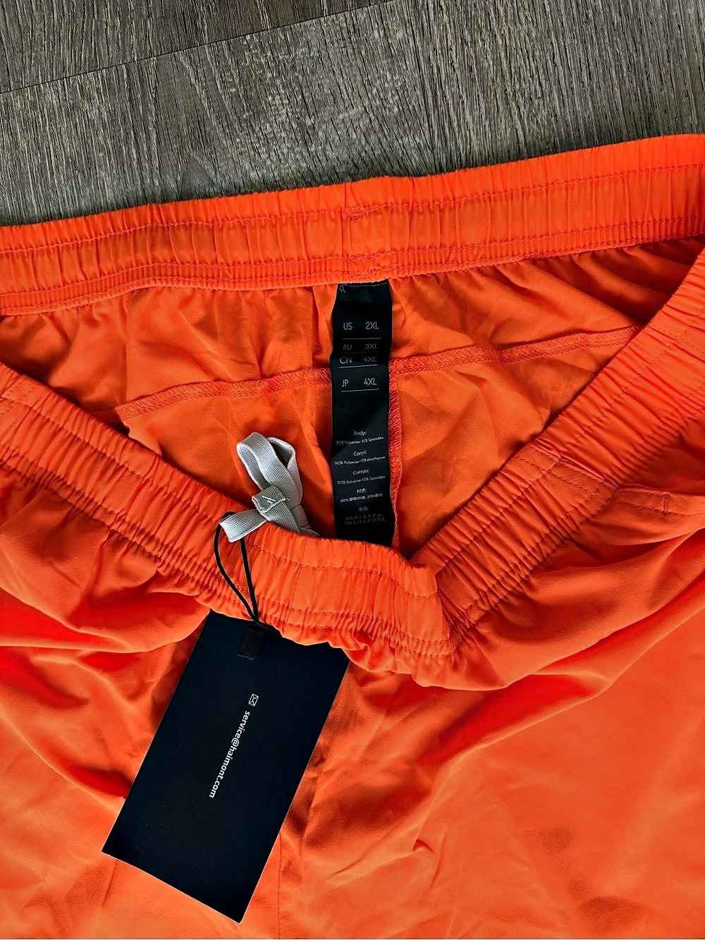 Haimont APEX Men's 4" High Point Shorts 2-in-1 Orange - Picture 7 of 7